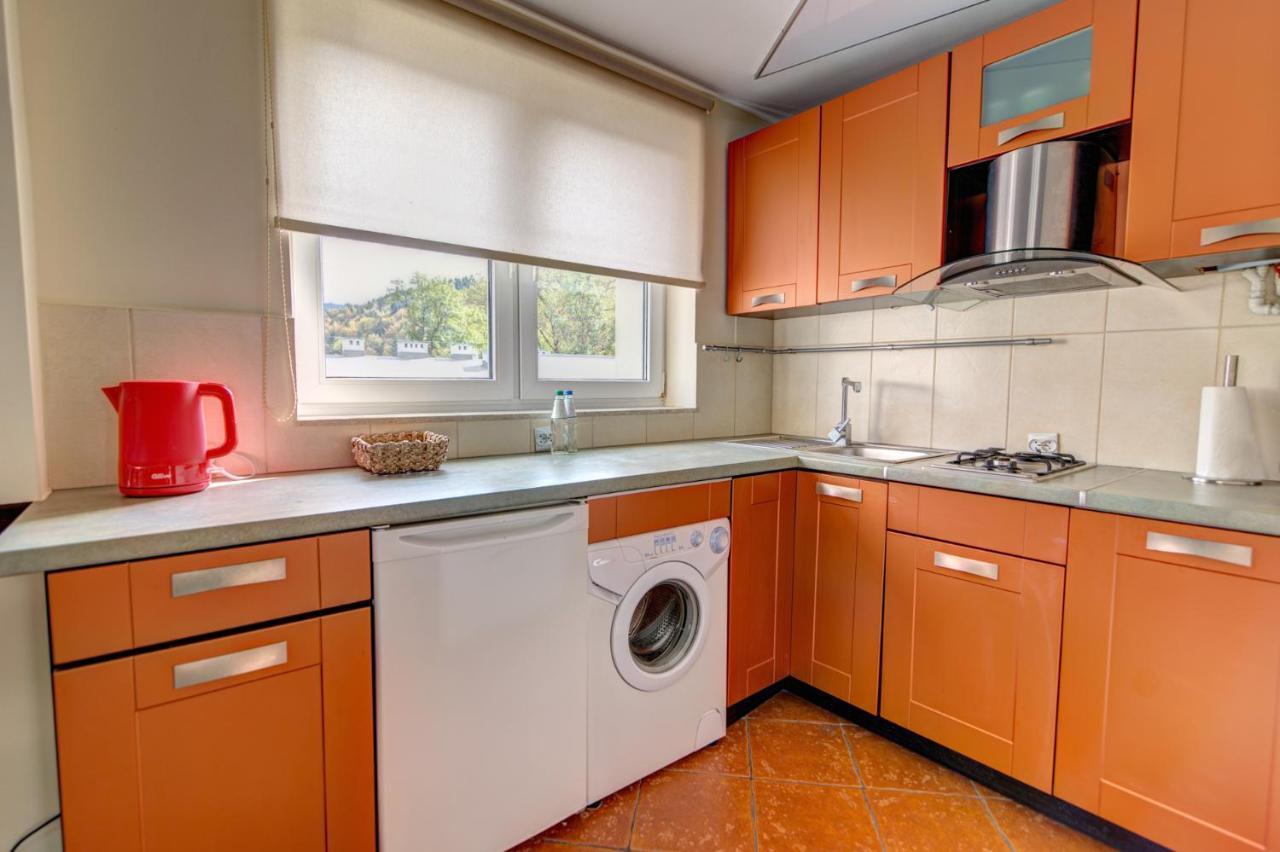 Krynica Apartamenty 100M Duzy Apartament, Salon + 3 Sypialnie Przy Deptaku Dış mekan fotoğraf